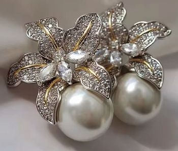 Boucles d oreilles perles