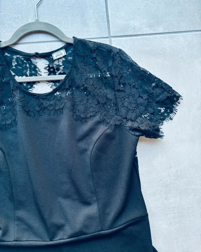 Magnifique robe Pimkie dentelle noire neuve - photo numéro 2