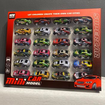 Lot de 24 voitures