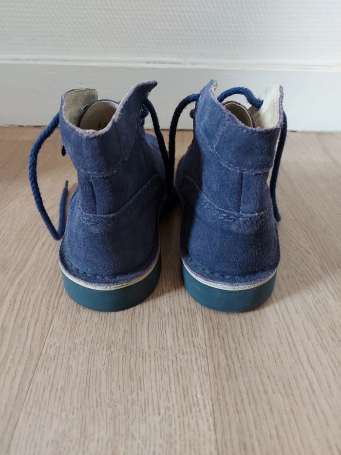 Kickers Bottines Bleu Marines - photo numéro 4