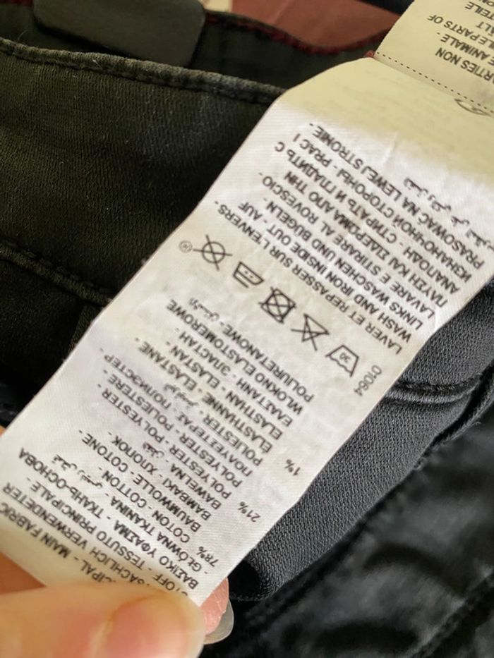 Pantalon jeans Slim Gérald Devred Taille 38 - photo numéro 5