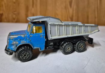 Majorette camion benne basculante miniature 1/60 – Made in France