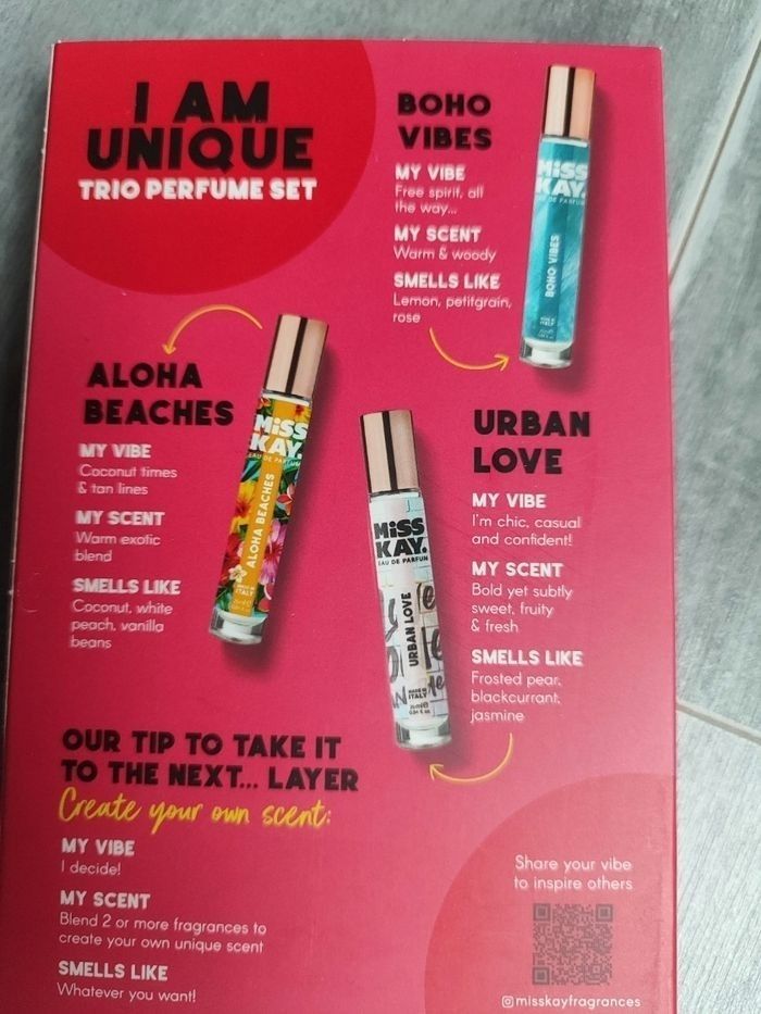 Lot 3 parfums Miss Kay - photo numéro 2