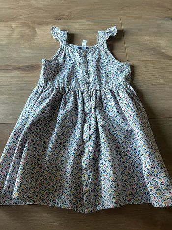 Robe fille fleurie