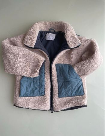 Blouson en moumoute Zara