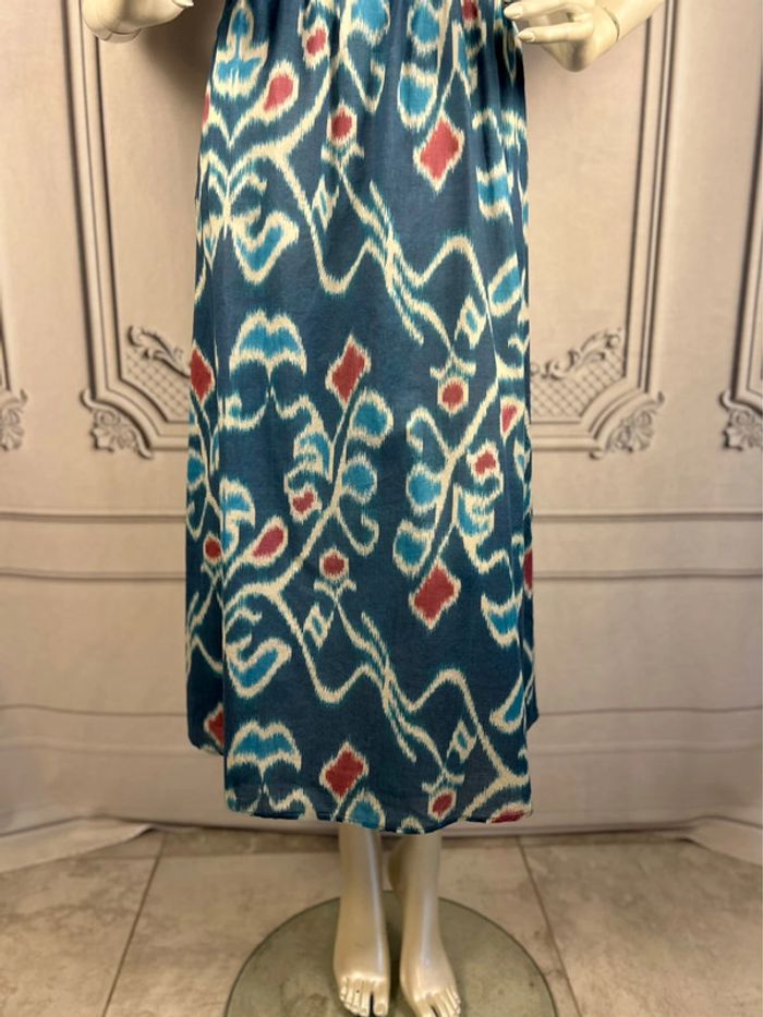 Robe longue Légère Bleu Diega S neuve - photo numéro 3