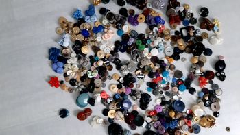 Boutons formes et couleurs variées