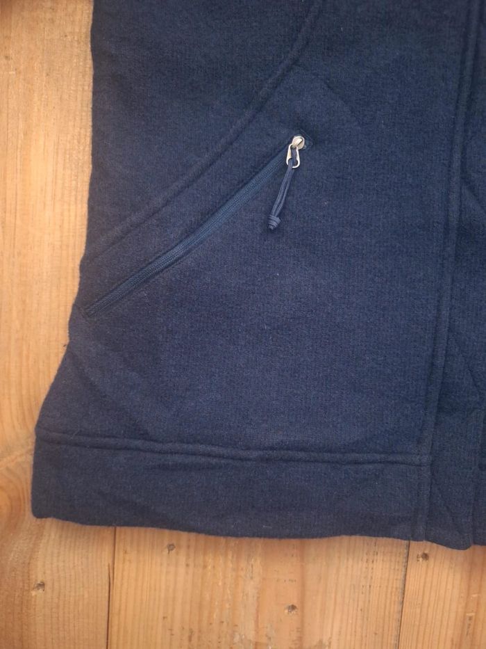 Veste the north face femme / taille M / bleu / brodé (231) - photo numéro 3