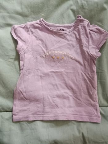 Tee shirt manches courtes