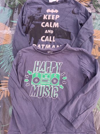 Lot de deux t-shirts 8 ans