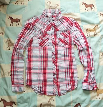 chemise à carreaux marque Cedarwood state pour homme taille XS très bon état