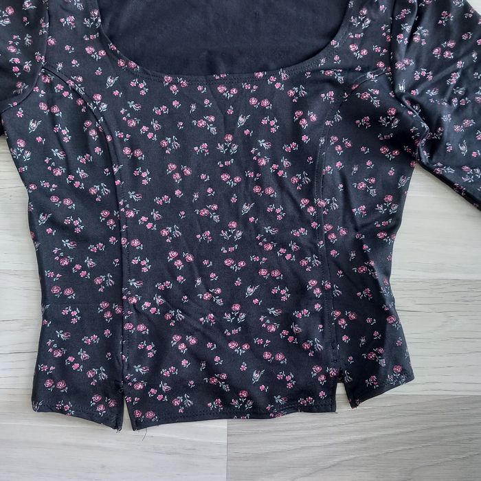 Chemisier femme imprimé à manches 3/4 Pimkie taille M - photo numéro 3