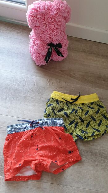 2 short de bain 6m