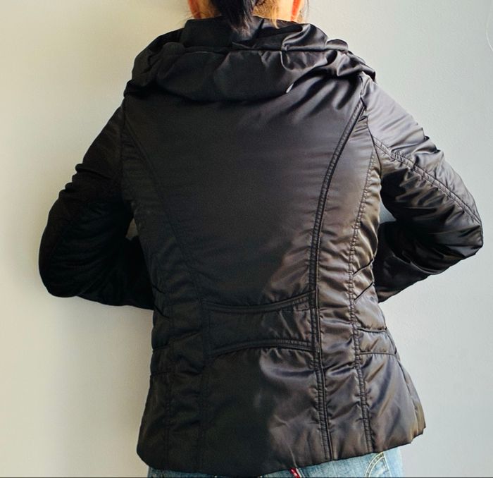 Blouson court hiver femme avec col - photo numéro 2