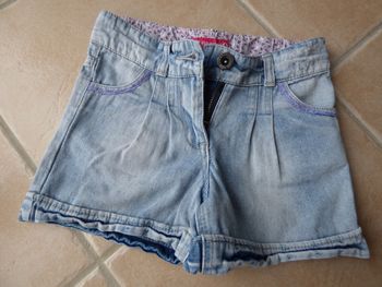 short en jean