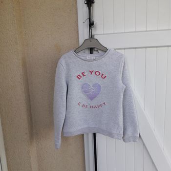 Sweat filles orchestra taille 6 ans