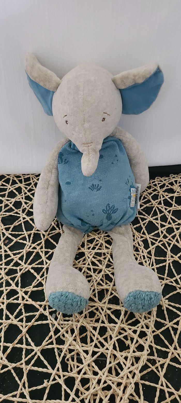 Poupée éléphant Bergamote "Sous mon Baobab" - Moulin Roty - photo numéro 4