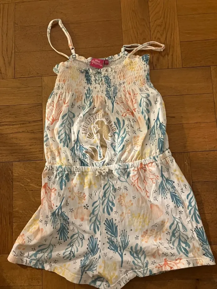 Combi short sirène Disney princesse