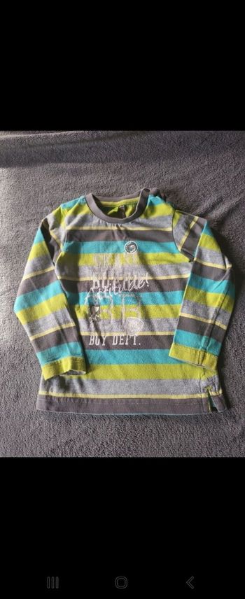 T-shirt manches longues garçon 18 mois