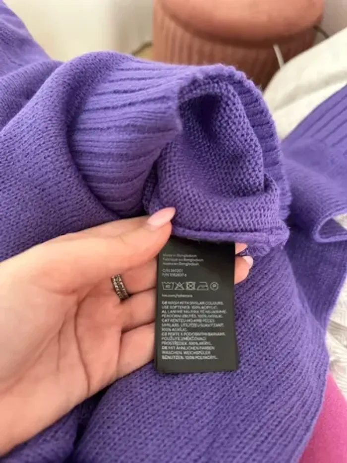 Pull Violet - H&M neuf avec étiquette - photo numéro 5