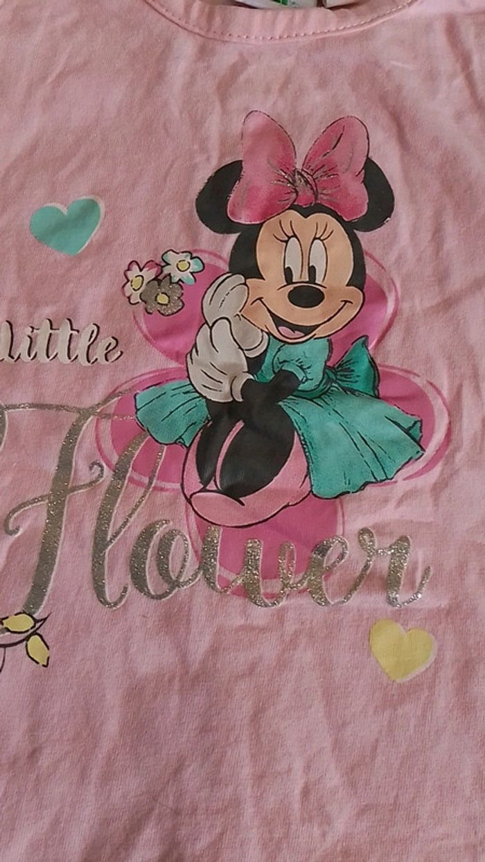 T-shirt Disney Minnie 12 mois neuf - photo numéro 2