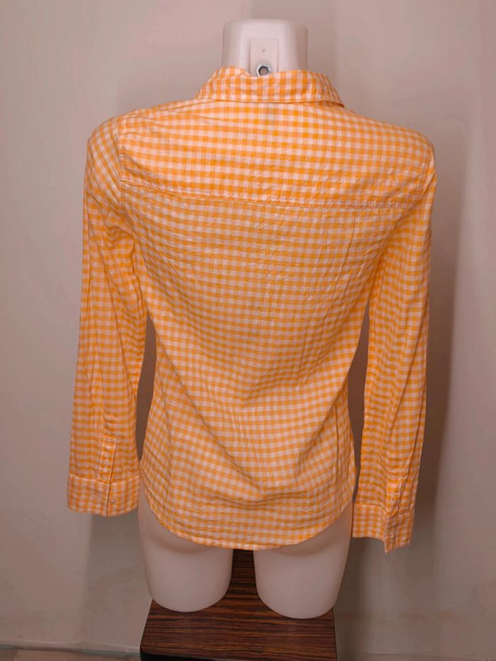 Chemise United Colors of Benetton Femme Taille XS Orange - photo numéro 2