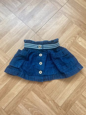 Jupe bleu marine taille 3 mois Vertbaudet