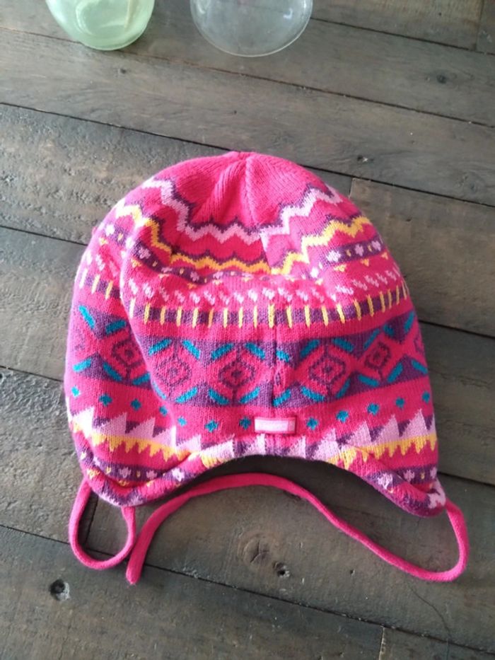 Bonnet fille style péruvien - photo numéro 3