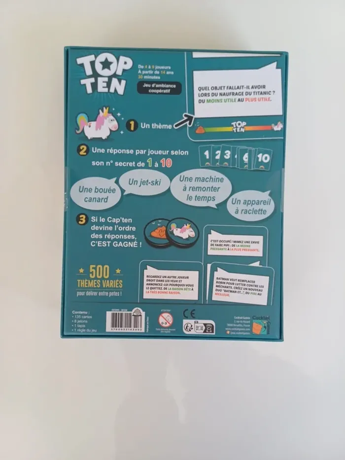Lot Top Ten 14+ Top Ten 18+ neufs (blister) - photo numéro 6