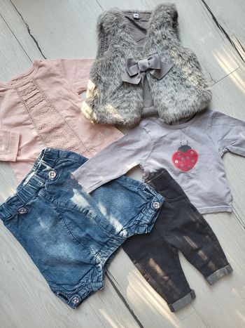 Ensemble 5 pièces hiver fille 3 mois