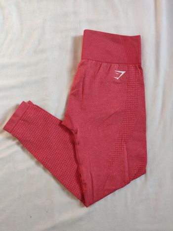 Legging Gymshark seamless rouge taille L