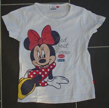 Tee shirt Minnie fille 5-6 ans