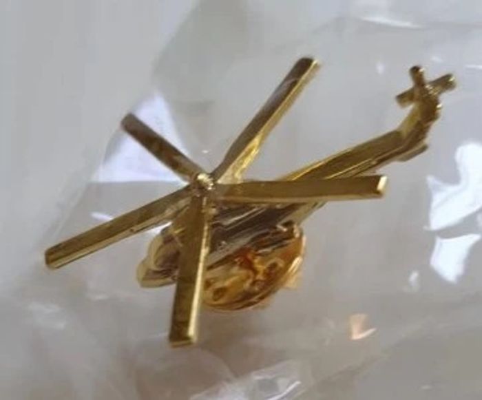 Broche hélicoptère Armée de l'air - photo numéro 2