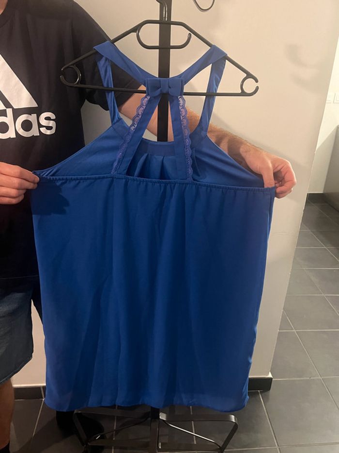 Robe bleue Taille 46. - photo numéro 3