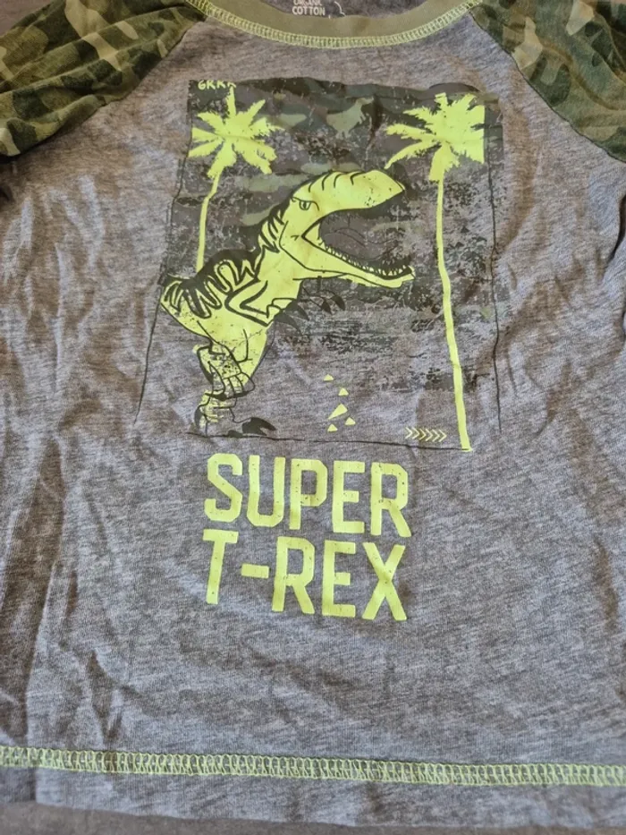 Haut pyjamas dinosaure - photo numéro 2