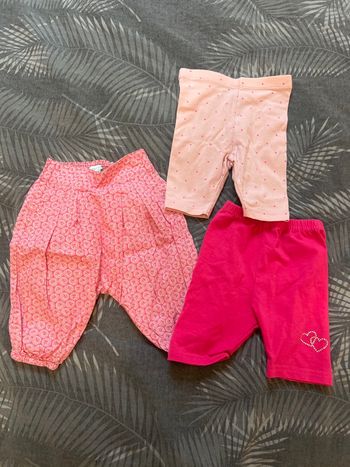 Legging short + pantalon saroual