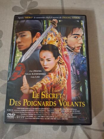 DVD Le secret des poignards volants.