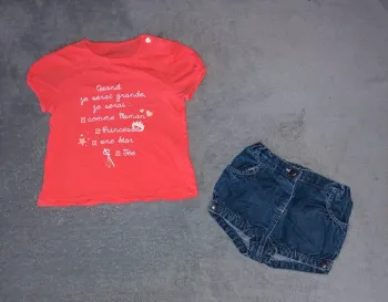 Ensemble 9mois fille