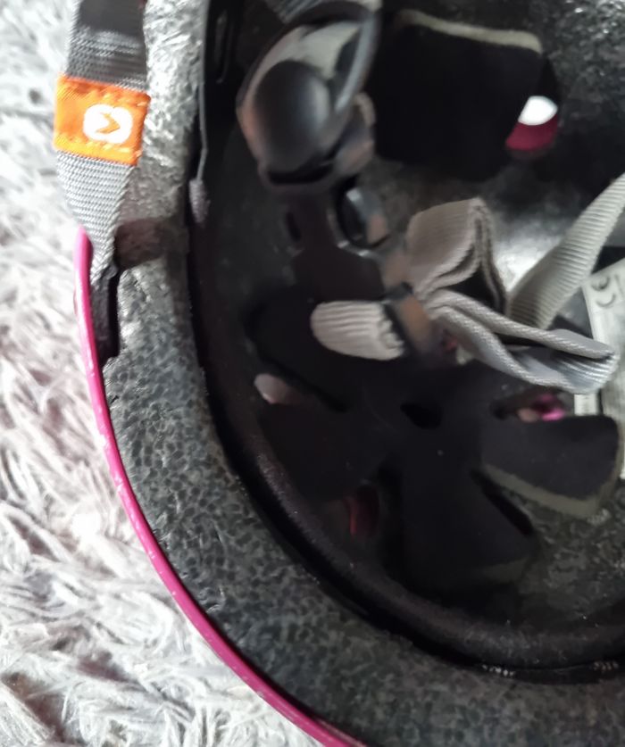 Casque de protection fuchsia Chok taille M (vélo,skate,roller) - photo numéro 5