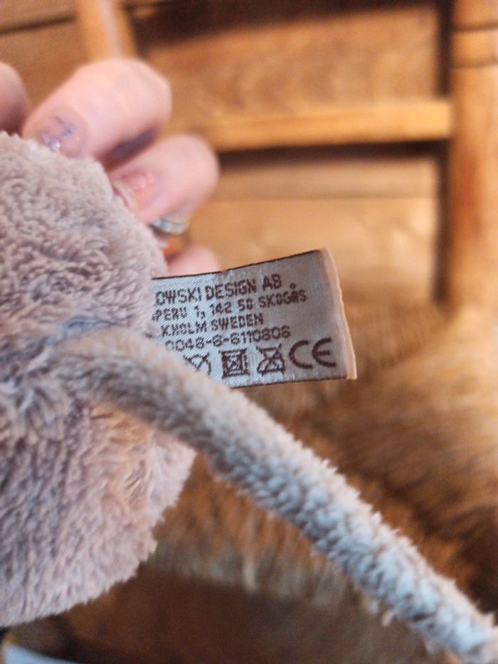 Peluche souris Bukowski tbe - photo numéro 4