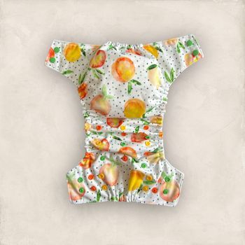 Couche lavable à enfiler