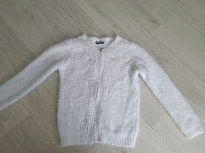 Gilet. zippé enfant fille