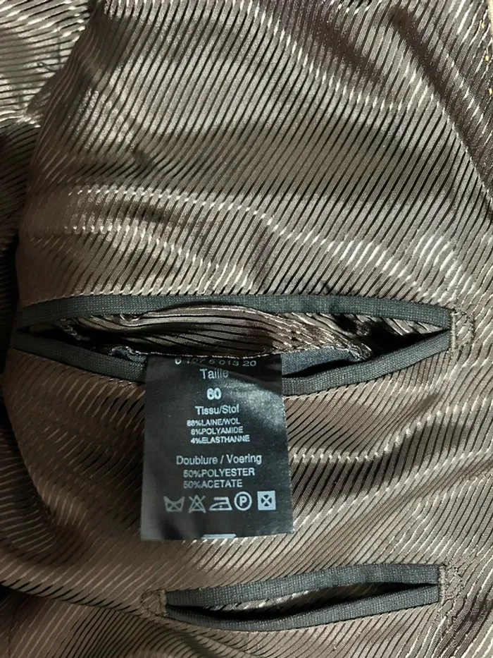 Veste de costume gris foncé - photo numéro 4