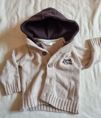 Gilet a capuche