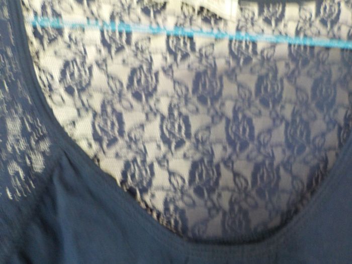 DEBARDEUR CLOCKHOUSE BLEU MARINE TAILLE 50 - photo numéro 7