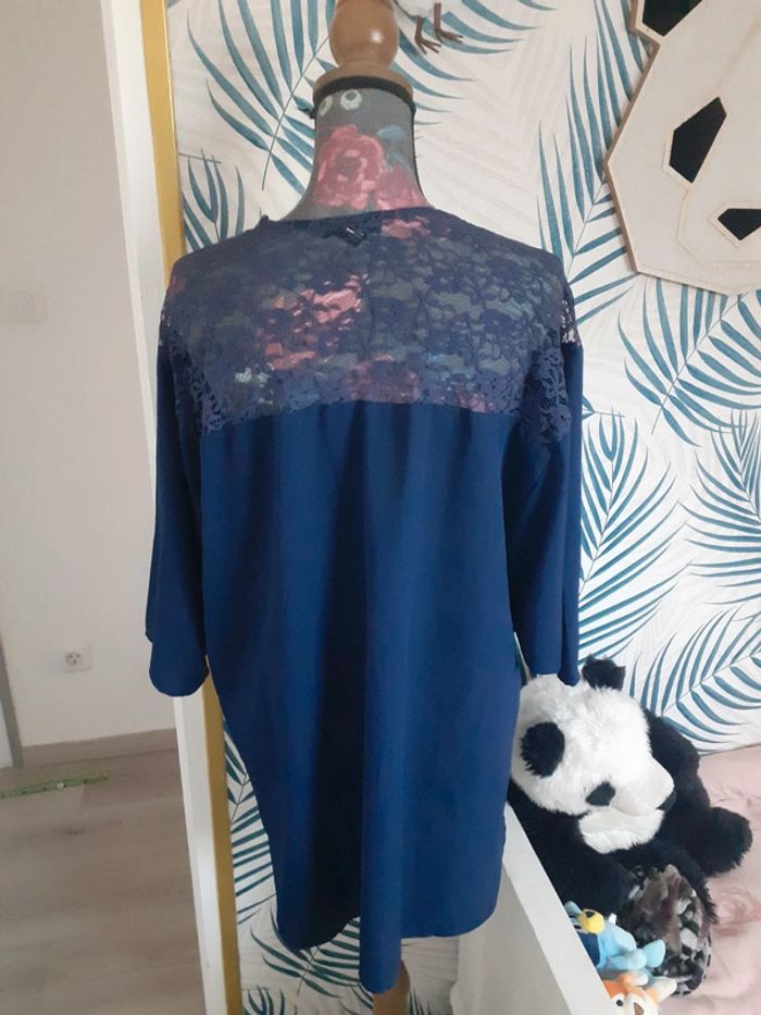 Veste kimono chemise plage dentelle M - photo numéro 2