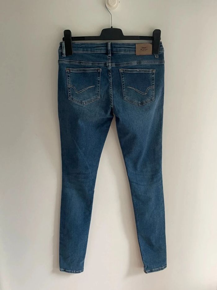 Jean slim bleu déchiré Only - photo numéro 3
