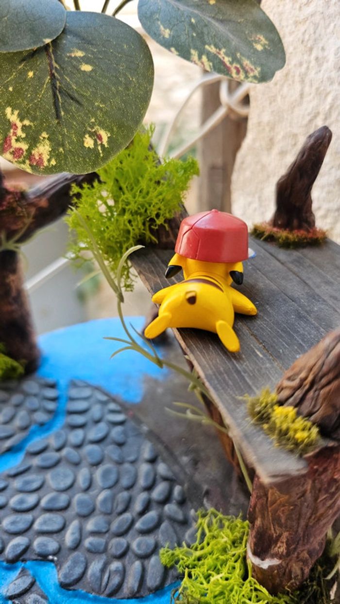 Super figurine Pokemon Nintendo pikachu casquette - photo numéro 3