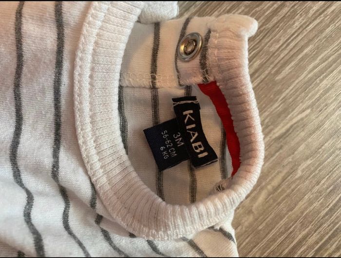 T-shirt Kiabi 3 mois - photo numéro 3