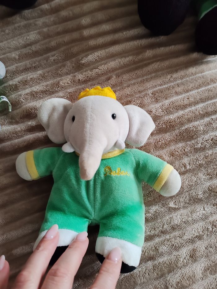 Lot peluche Babar - photo numéro 7